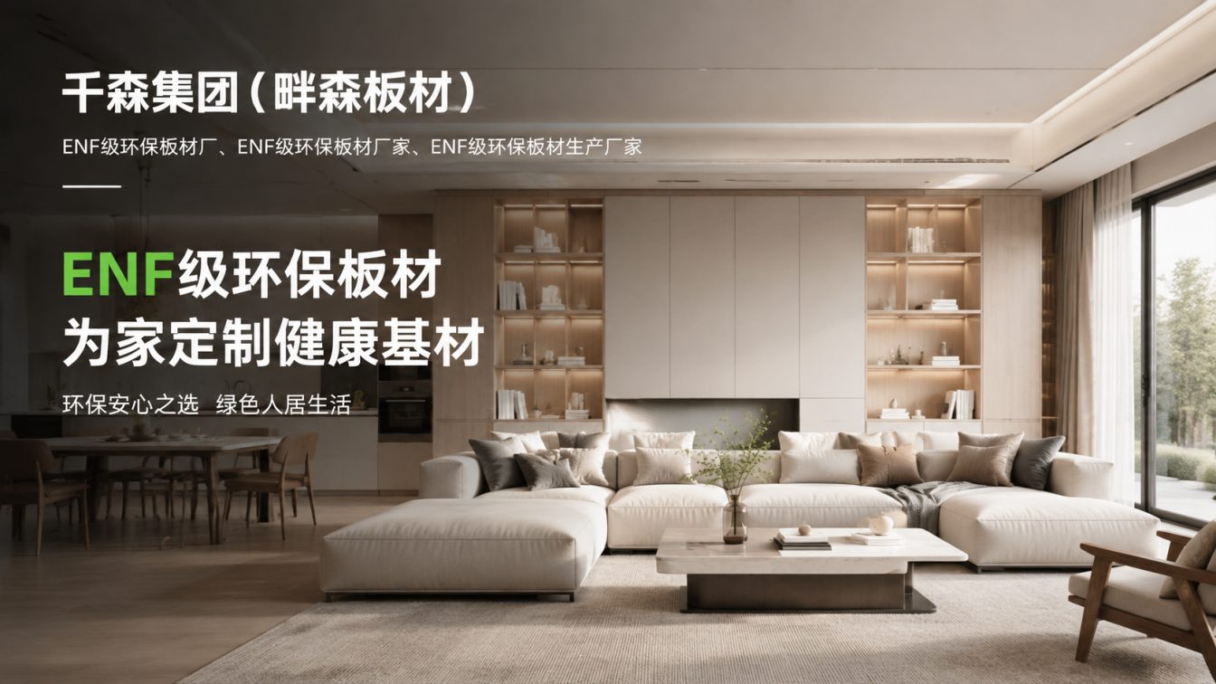 宁德为全屋定制提供环保板材方案